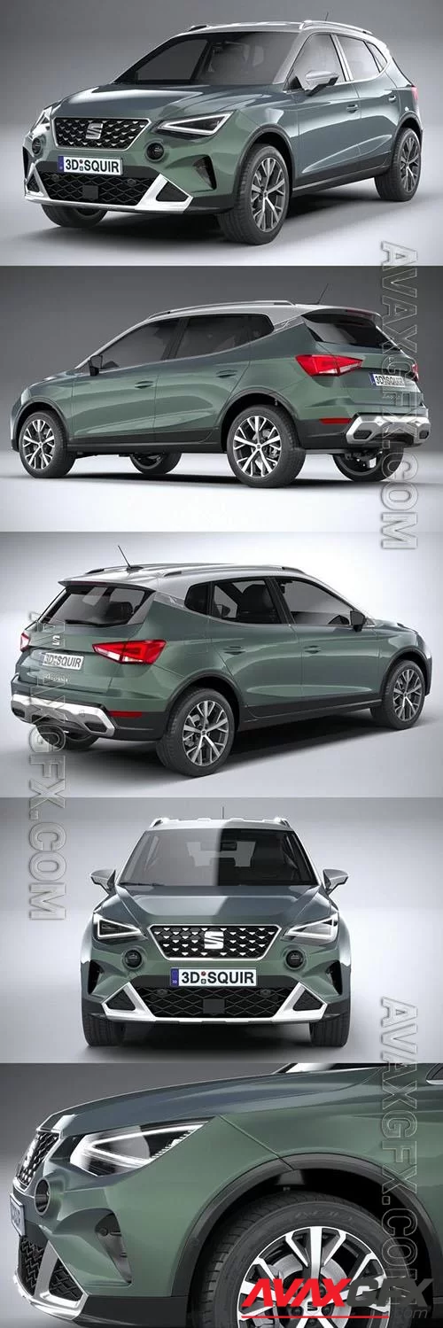 Seat Arona 2022 - 3d model