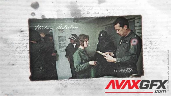 Vintage History Slideshow 24477519 [Videohive]