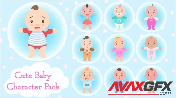 MA - Cute Baby Character Pack 1333036