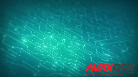 MA - Computer Circuit Board Background Loop 1427605