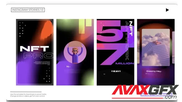 NFT Instagram Social Media Stories 46793843 [Videohive]
