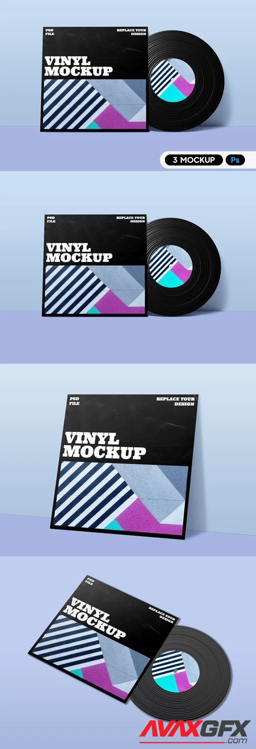 Mockup Vinyl 9CVPG3E [PSD]