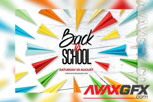 Back To School Flyer WRQW8M3 [PSD]
