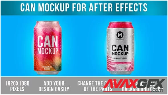 Can Mockup After Effects Template 46910635 [Videohive]