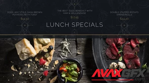 Restaurant Menu 46769976 [Videohive]