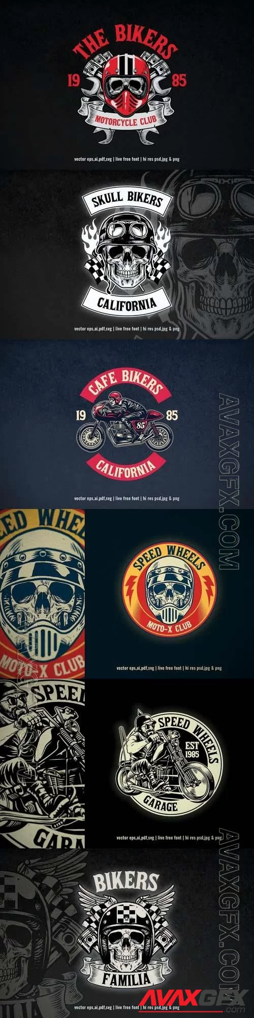 Motorcycle club logo