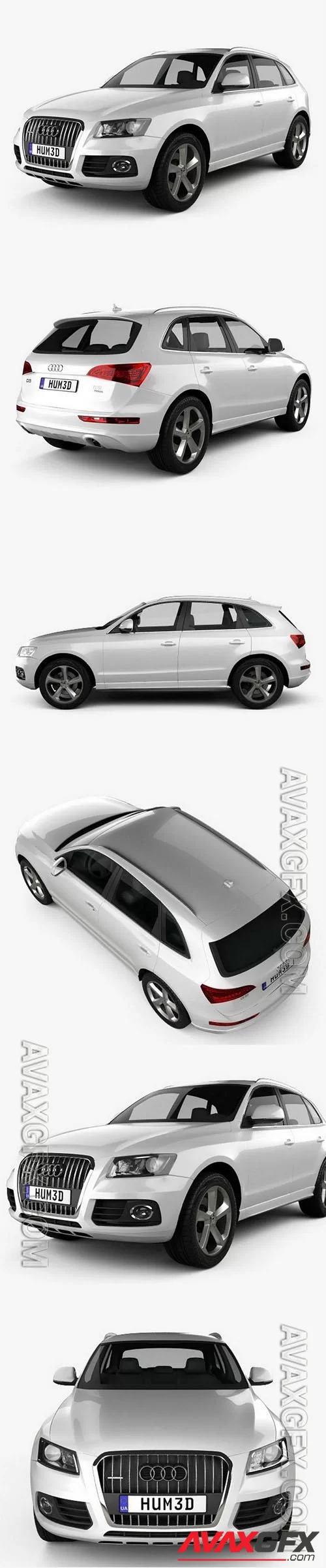 Audi Q5 2013 - 3d model