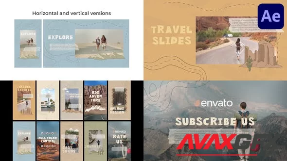 Cartoon Travel Slideshow for After Effects 46923321 [Videohive]