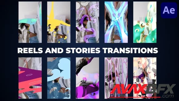 Reels And Stories Transitions | After Effects 46832078 [Videohive]