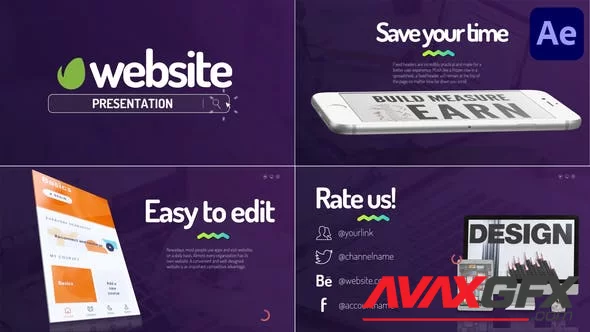 Website Promo Presentation for After Effects 46665087 [Videohive]