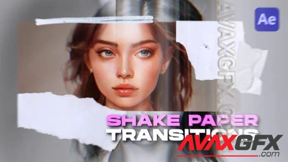Shake Paper Transitions 46990744 [Videohive]