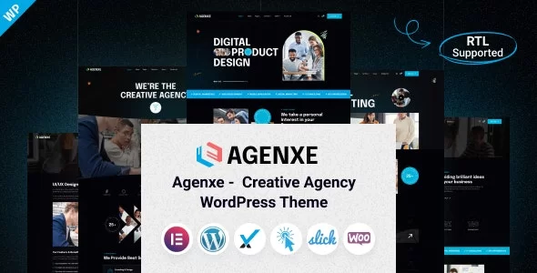 Themeforest - Agenxe – Creative Agency WordPress Theme 46381677