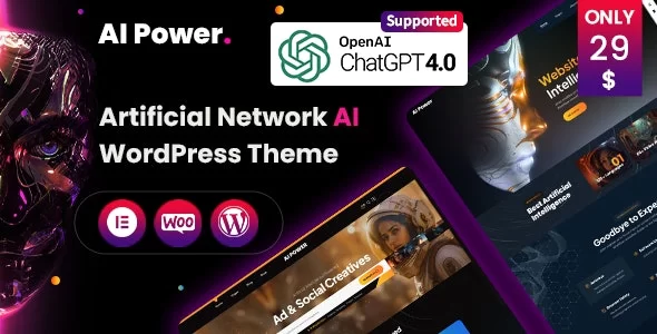 Themeforest - AI Power - AI WordPress Theme 46352277