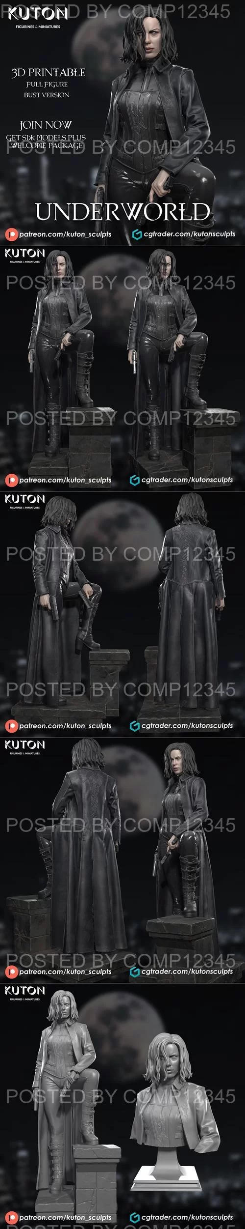 3D Print Model - Kuton - Underworld