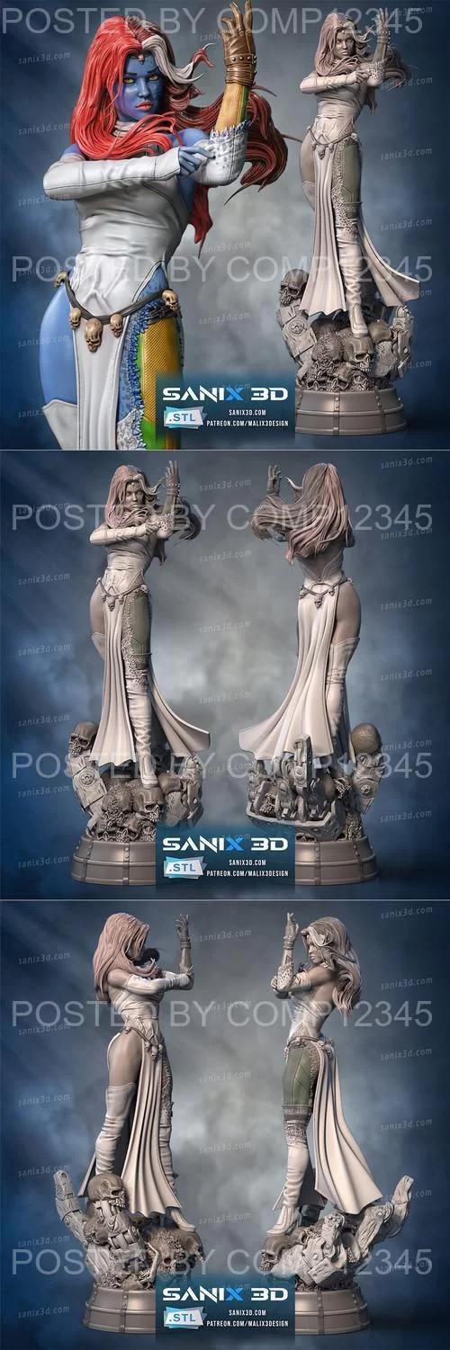 3D Print Models - Sanix - Mystique (X-Men)