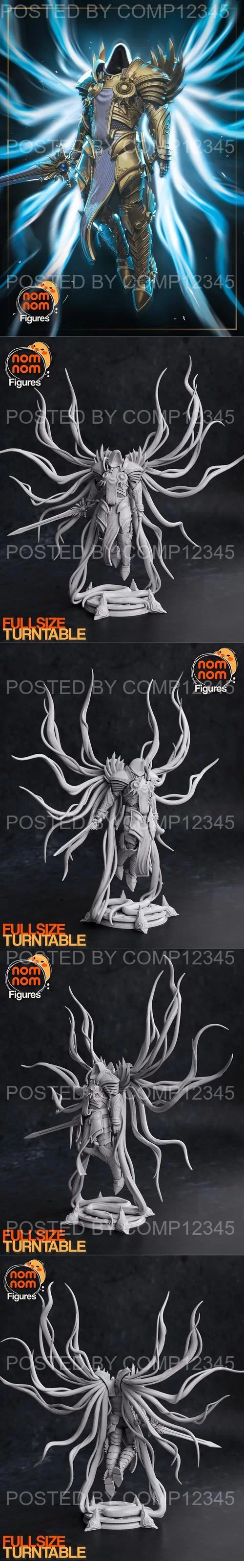 3D Print Model - Nomnom Figures - Tyrael from Diablo