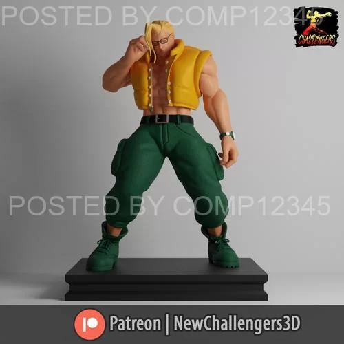 New Challengers - Charlie Nash 3D Print