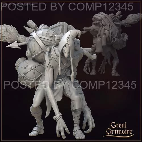 3D Print Model - Hoarder of Goods