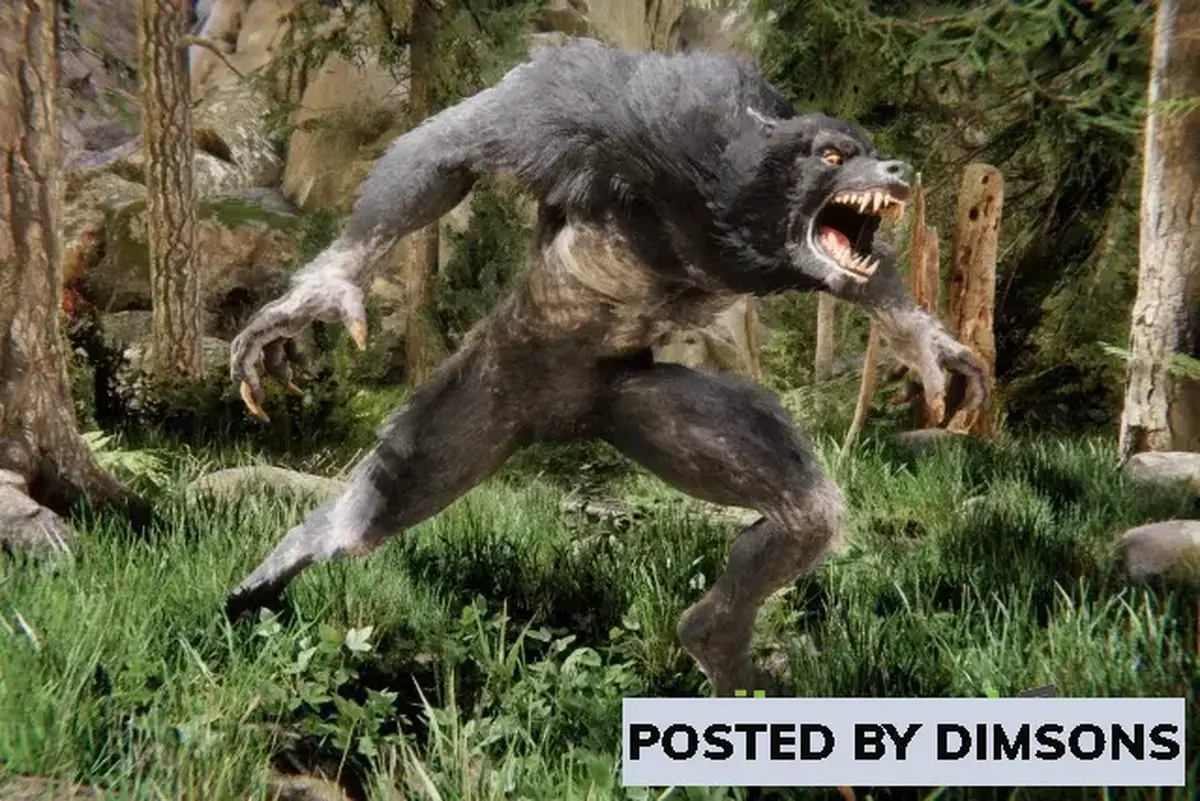 Unity 3D-Models Baruk the Werewolf v1.0