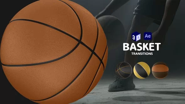 Videohive - Basketball Transitions for After Effects 46893339 [Videohive]