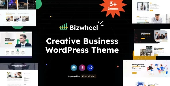 Themeforest - Bizwheel - Creative Business WordPress Theme 37413548