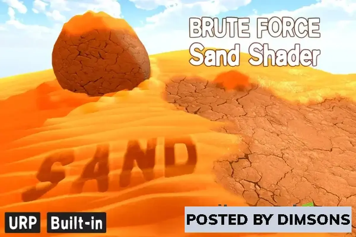 Unity Shaders Brute Force - Sand Shader v1.1