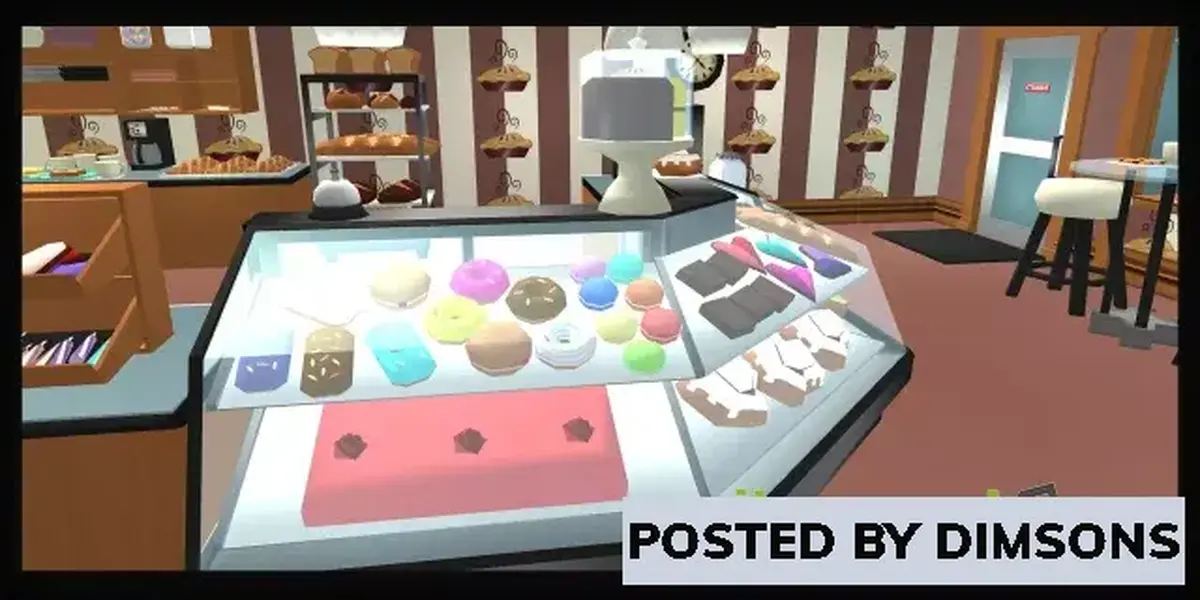 Unity 3D-Models Cartoon Main Street Collection: Bakery v1.0