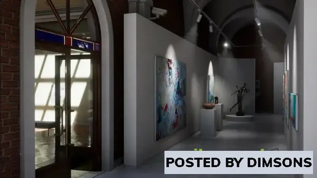 Unreal Engine Environments Contemporary Art Gallery v5.1