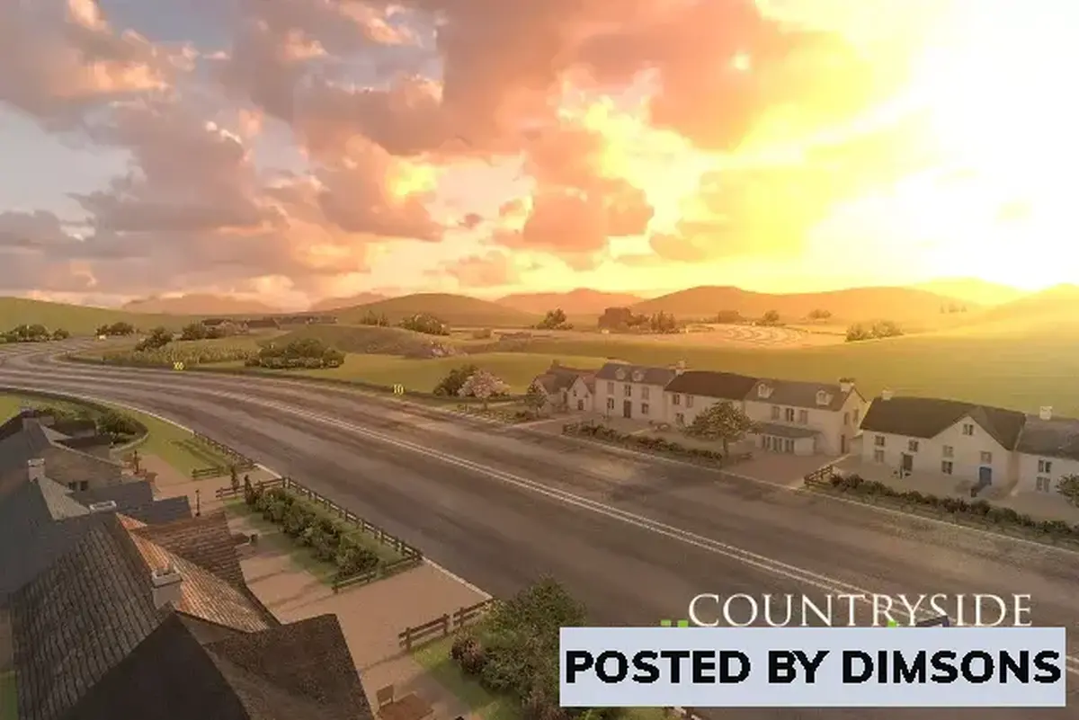 Unity 3D-Models Countryside - Racing Track v1.0