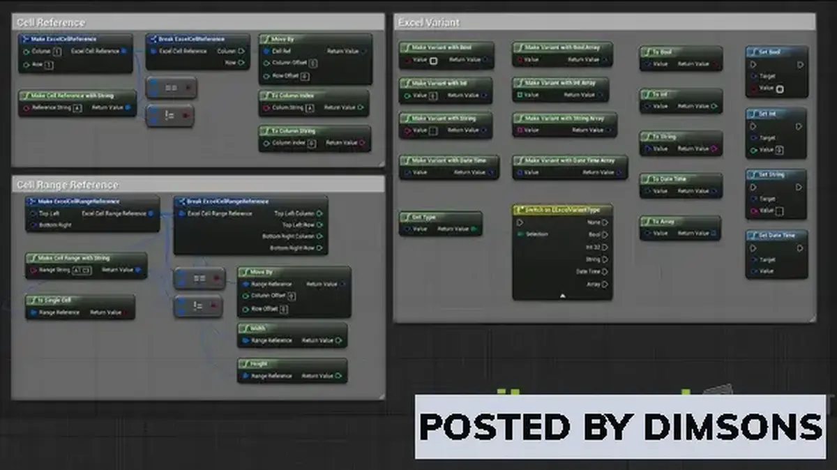 Unreal Engine Code Plugins DirectExcel v5.2