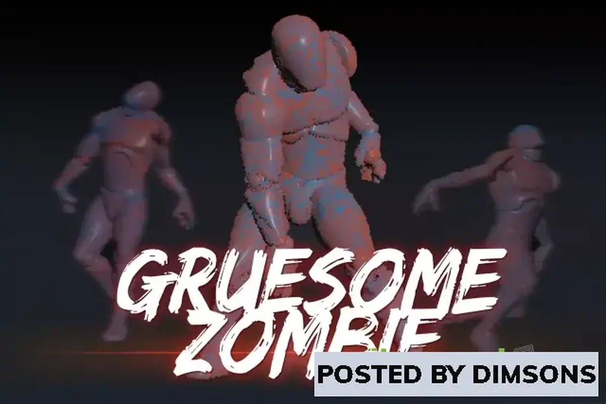 Unity Animations Gruesome Zombie AnimSet v1.2