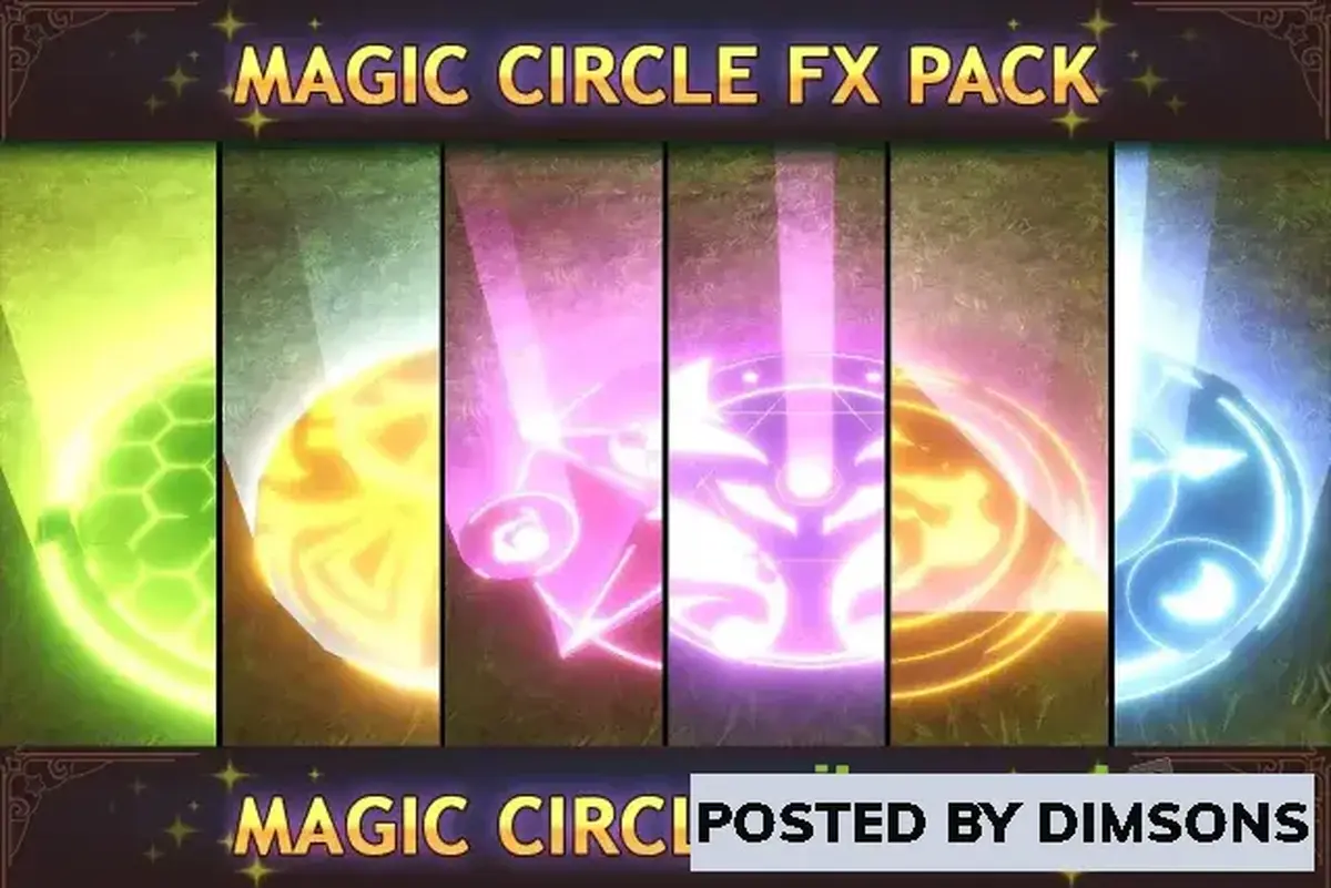 Unity VFX Particles Magic Circle Fx Pack v1.0.2