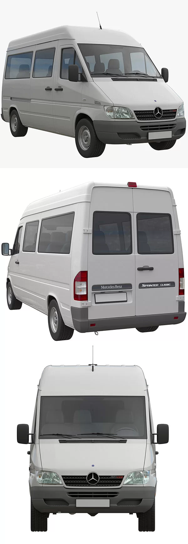 Mercedes-Benz Sprinter Classic 3D Model