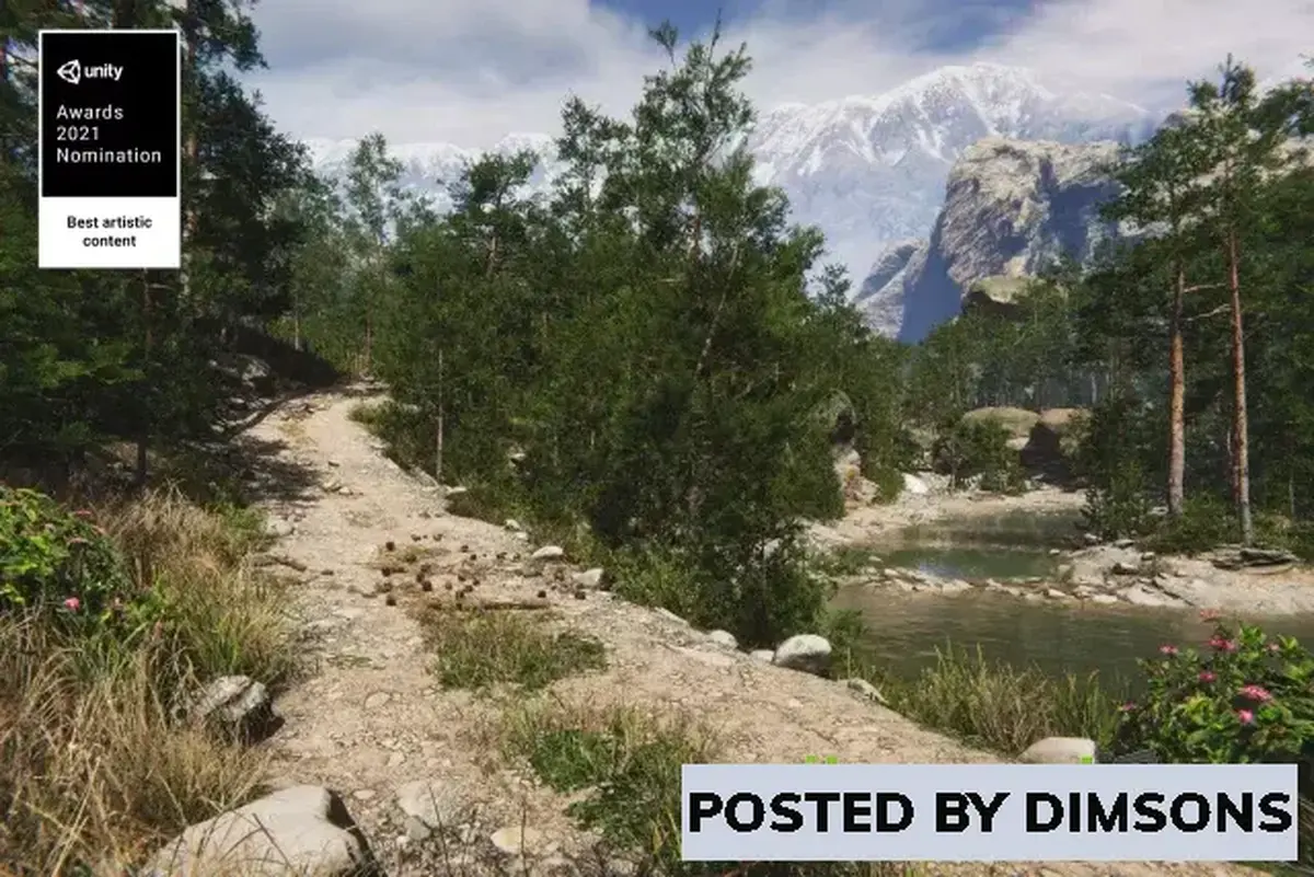 Unity 3D-Models Mountain Environment - Dynamic Nature v1.5.2