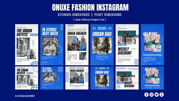 Videohive - Onuxe Fashion Instagram 46705102 [Videohive]