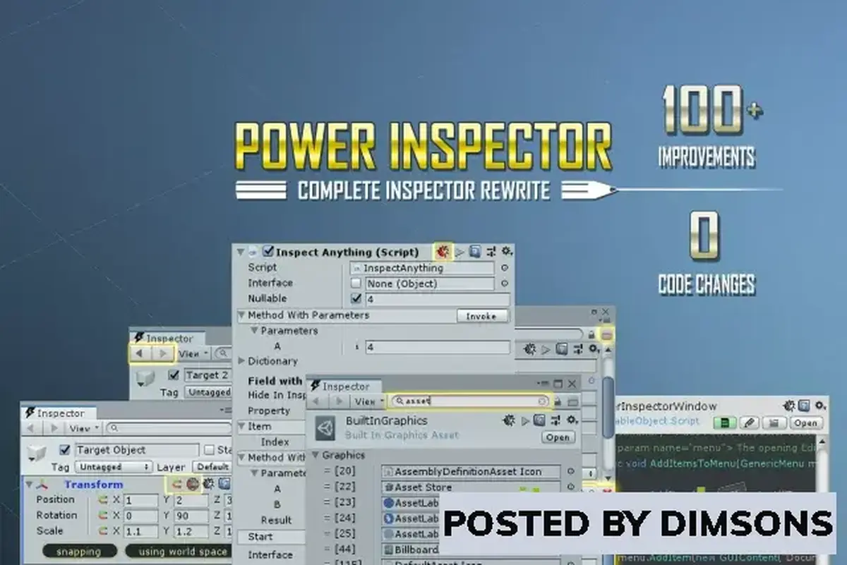 Unity Tools Power Inspector v1.6.8