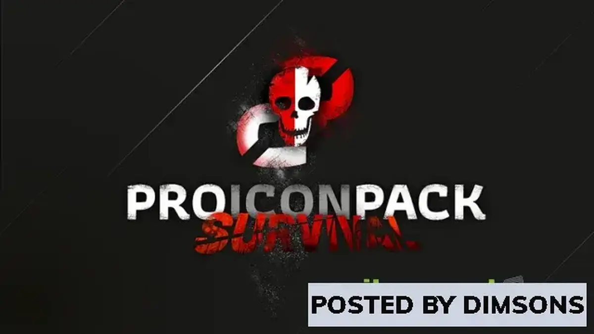 Unreal Engine 2D Assets Pro Icon Pack: Survival v4.16-4.27, 5.0-5.2
