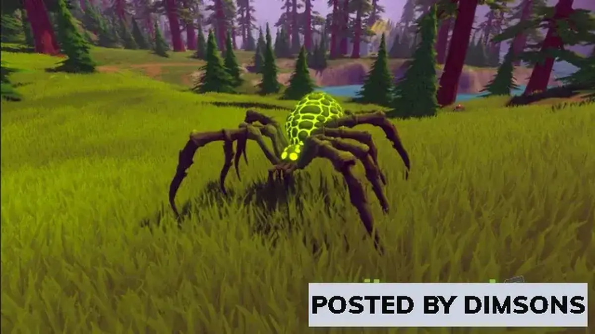 Unreal Engine Characters Stylized Spider - RPG Forest Animal v4.27+