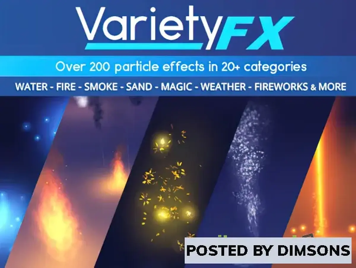 Unity VFX Particles Variety FX v1.61