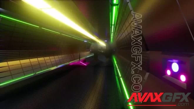 MA - Futuristic Spaceship Corridor 1551221