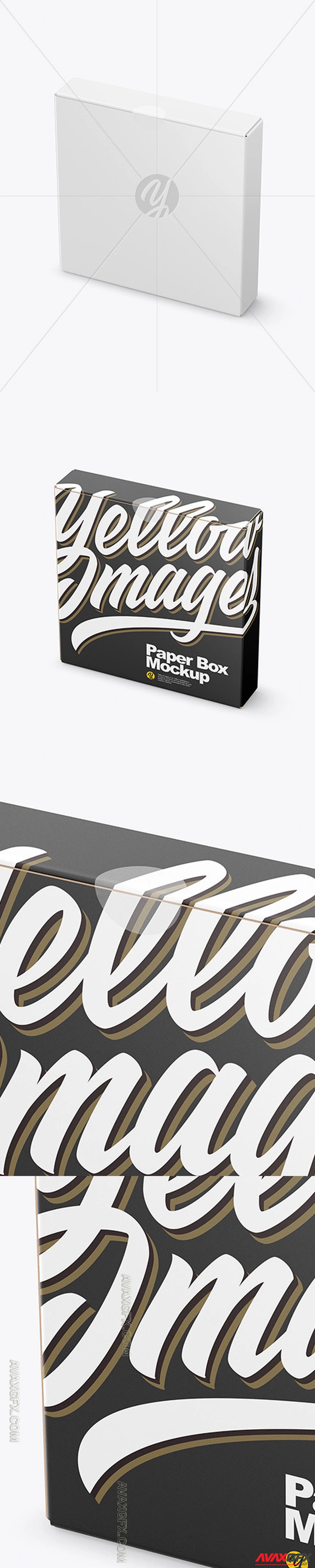 Paper Box Mockup 48750