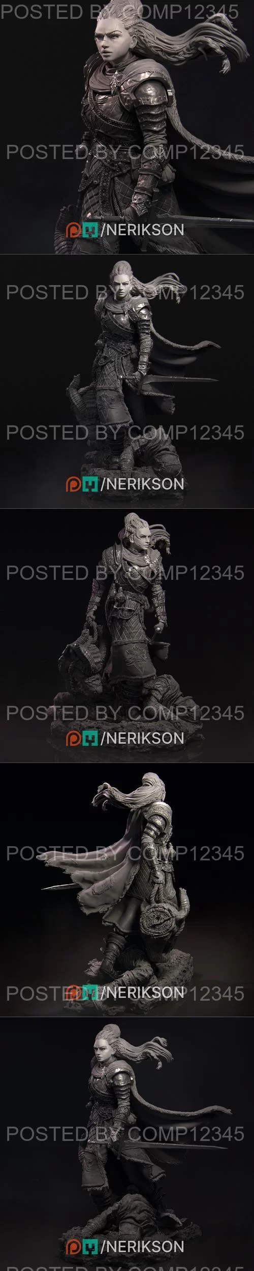 Nerikson - Kalia The Monster Hunter 3D Print