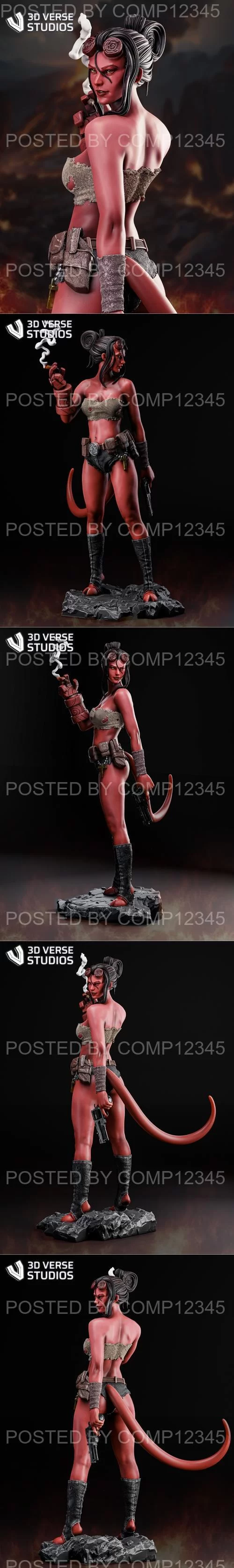 Verse Studios - Hellgirl 3D Print