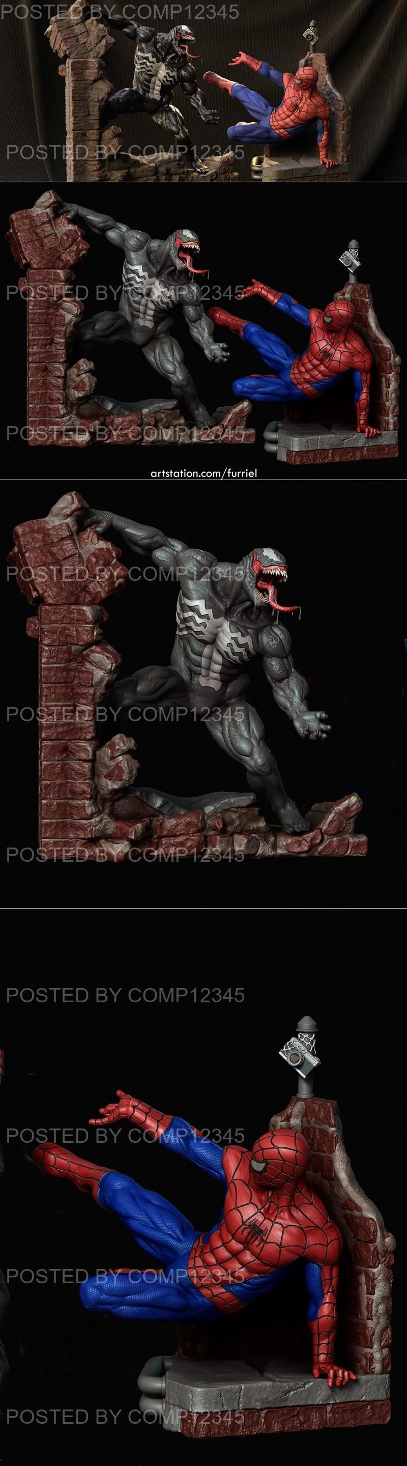 Venom and Spiderman 1994