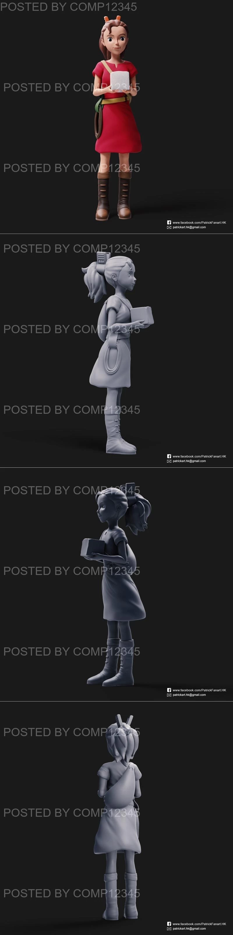 3D Print Model - Arrietty