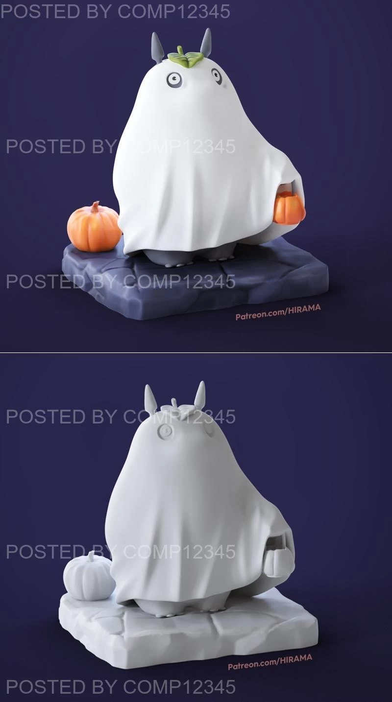 Halloween my neighbor totoro