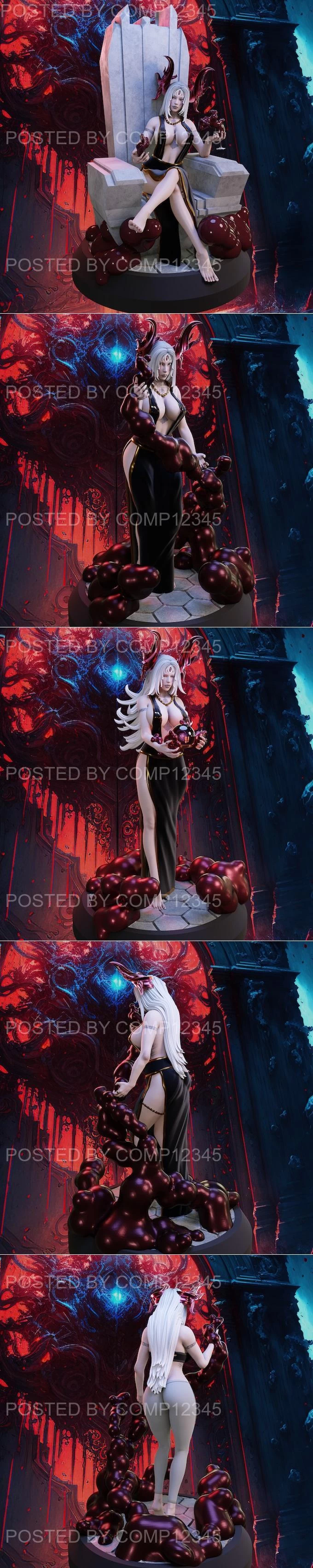 Blood Enchantress 3D Print