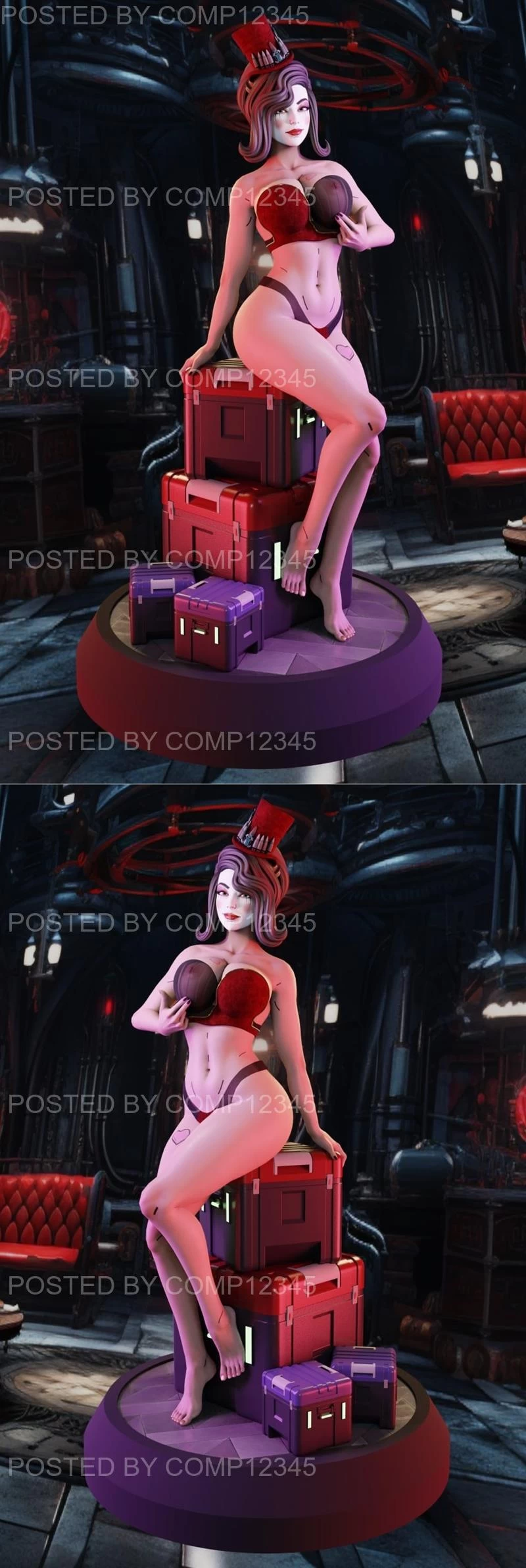 Mad Moxxi 3D Print