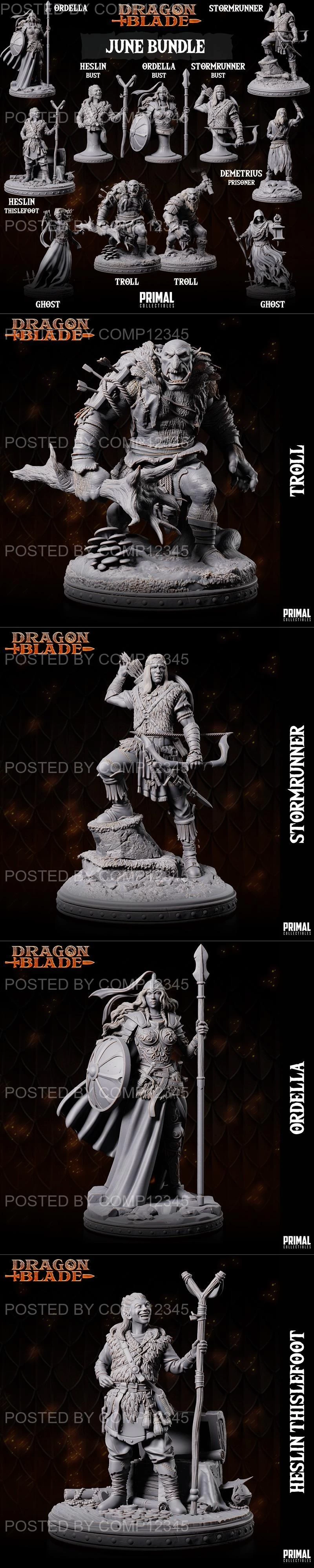 Primal Collectibles - Dragonblade June 2023 3D Print