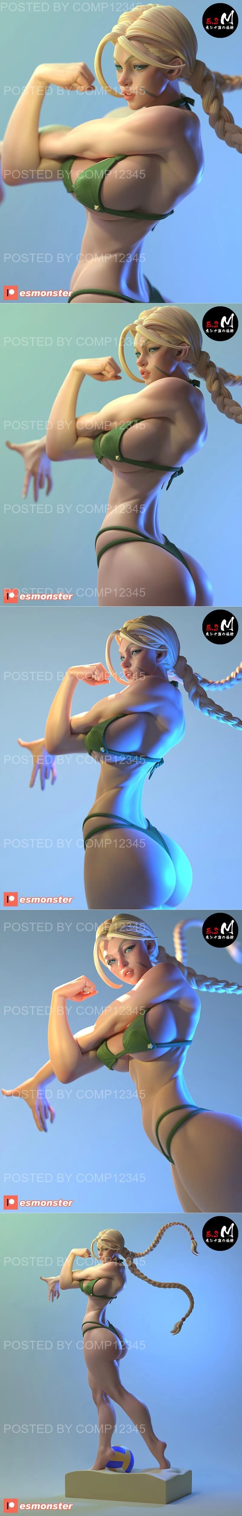 E.S Monster - Cammy 3D Print